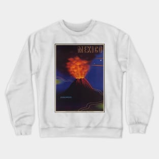 Mexico Volcano Crewneck Sweatshirt